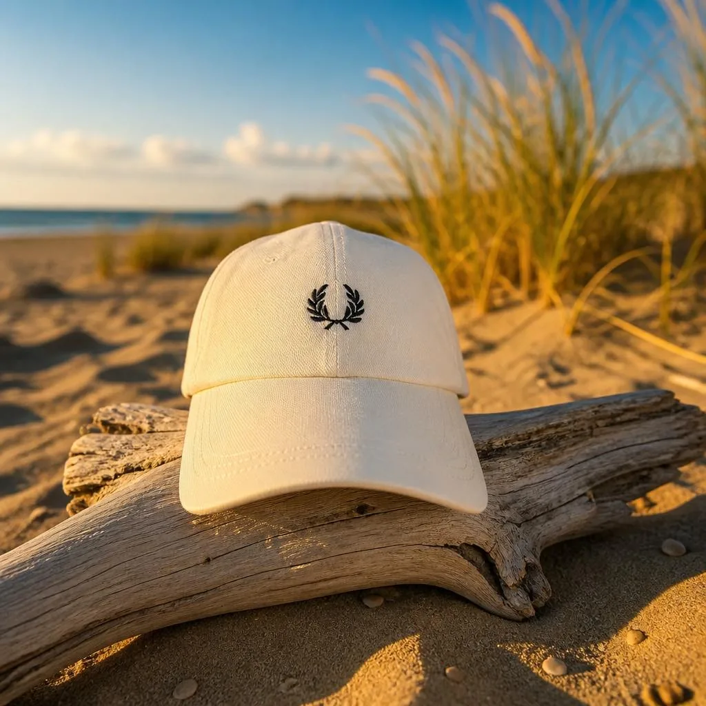 Pet uit de modecollectie, op het strand